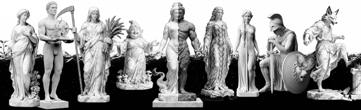 TheWorld pantheon of deities